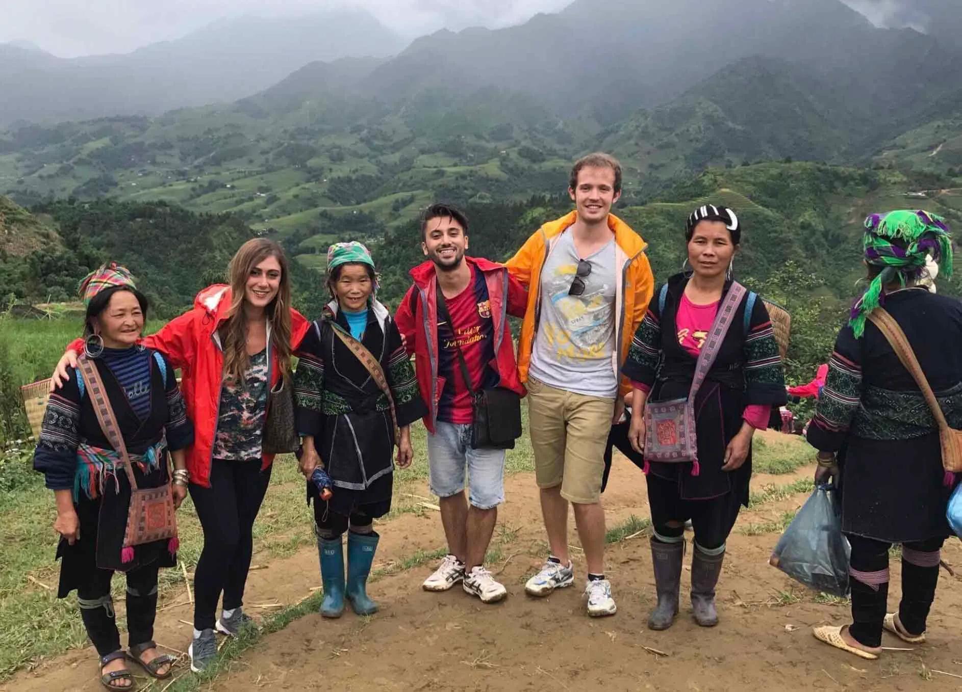 Trekking in Sapa with locals